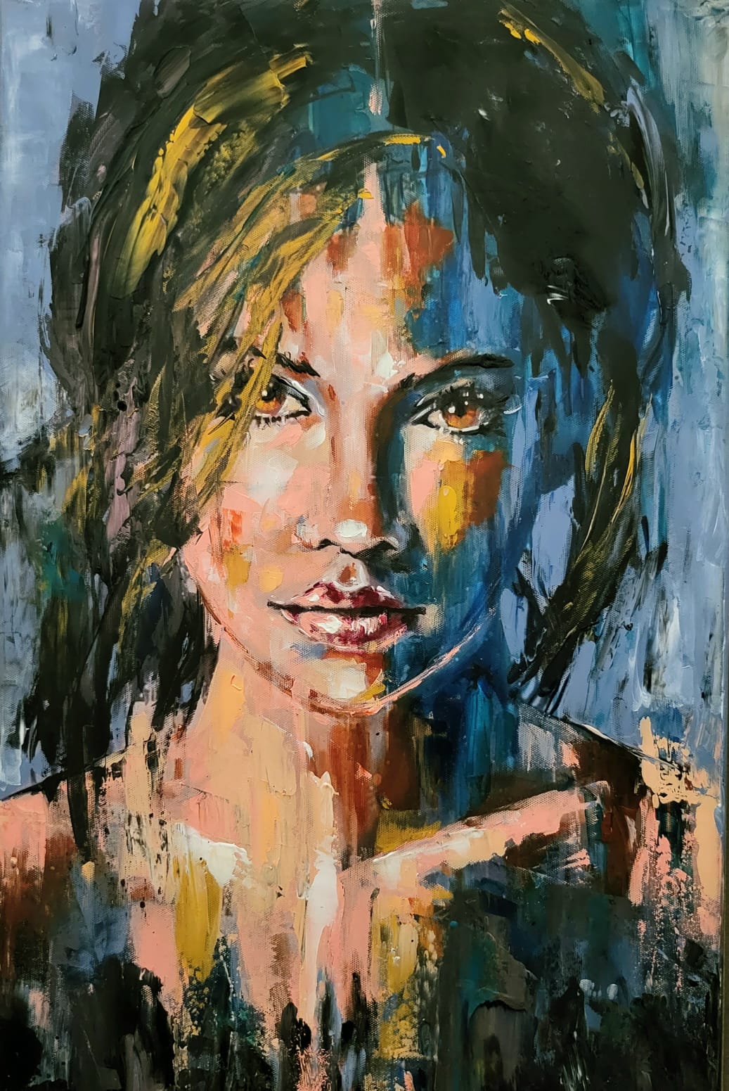 ArteDiAlina.com painting: Say you love me